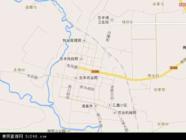 辽源市东丰县乡镇地图图片