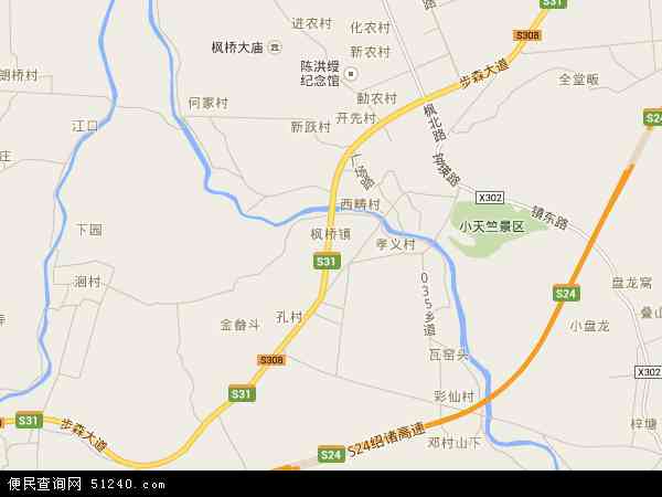 中国 浙江省 绍兴市 诸暨市 枫桥镇枫桥镇卫星地图 本站收录有:2021
