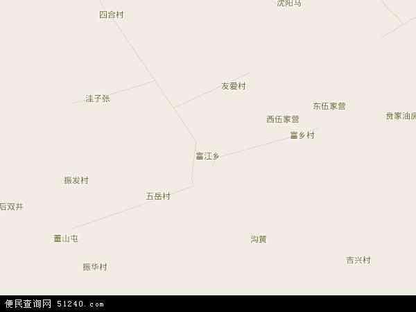 富江乡地图 - 富江乡电子地图 - 富江乡高清地图 - 2024年富江乡地图