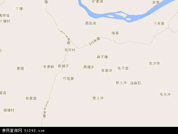 高塘乡地图 - 高塘乡电子地图 - 高塘乡高清地图 - 2024年高塘乡地图