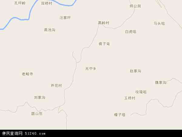 光中乡地图 - 光中乡电子地图 - 光中乡高清地图 - 2024年光中乡地图