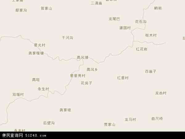 高凤乡地图 - 高凤乡电子地图 - 高凤乡高清地图 - 2024年高凤乡地图