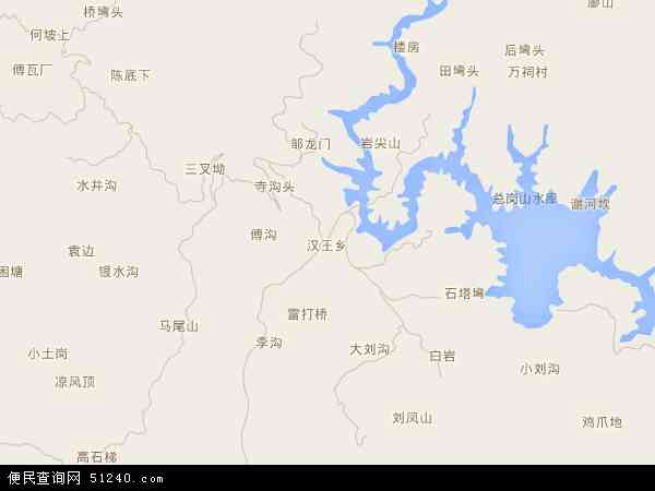 汉王乡地图 - 汉王乡电子地图 - 汉王乡高清地图 - 2024年汉王乡地图