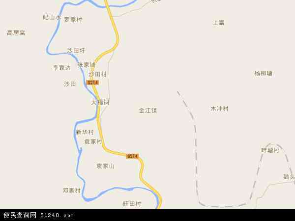 金江镇地图 - 金江镇电子地图 - 金江镇高清地图 - 2024年金江镇地图