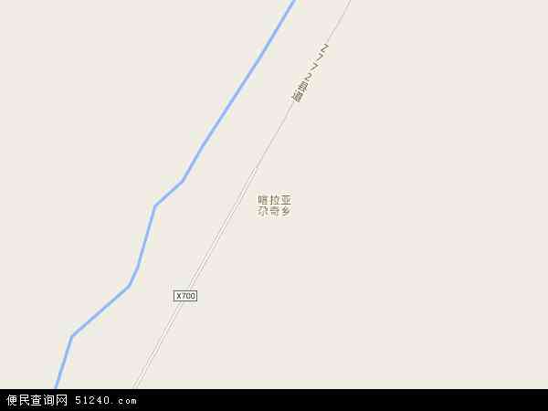 喀拉亚尕奇乡地图 - 喀拉亚尕奇乡电子地图 - 喀拉亚尕奇乡高清地图 - 2024年喀拉亚尕奇乡地图