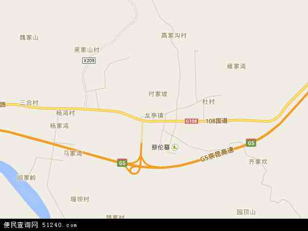 龙亭镇地图 - 龙亭镇电子地图 - 龙亭镇高清地图 - 2024年龙亭镇地图