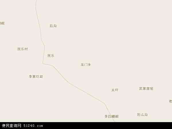 龙门乡地图 - 龙门乡电子地图 - 龙门乡高清地图 - 2024年龙门乡地图