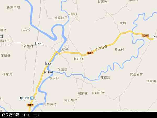 兰西县临江镇村屯地图图片