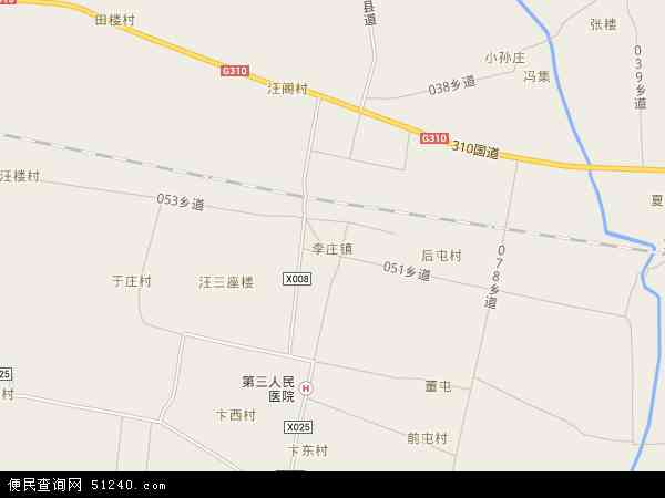 李庄镇地图 - 李庄镇电子地图 - 李庄镇高清地图 - 2024年李庄镇地图