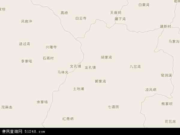 龙孔镇地图 - 龙孔镇电子地图 - 龙孔镇高清地图 - 2024年龙孔镇地图