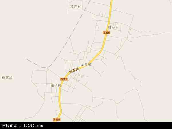 龙泉镇地图 - 龙泉镇电子地图 - 龙泉镇高清地图 - 2024年龙泉镇地图