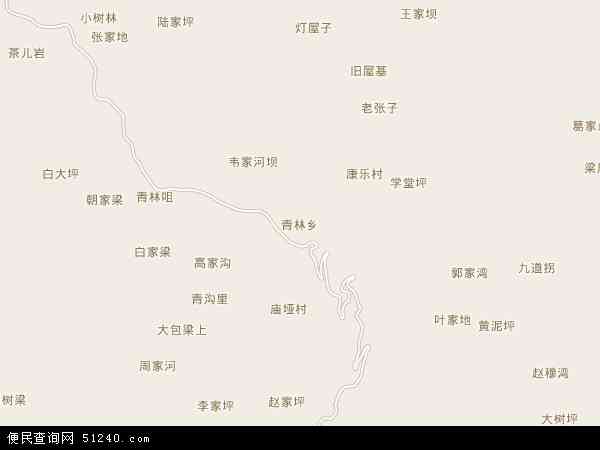 青林乡地图 - 青林乡电子地图 - 青林乡高清地图 - 2024年青林乡地图