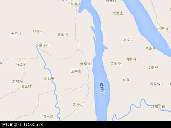 清平镇地图 - 清平镇电子地图 - 清平镇高清地图 - 2024年清平镇地图