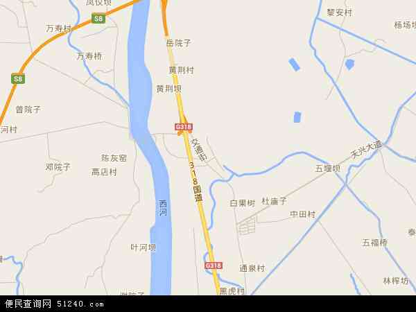 中国四川省成都市邛崃市桑园镇地图（卫星地图）
