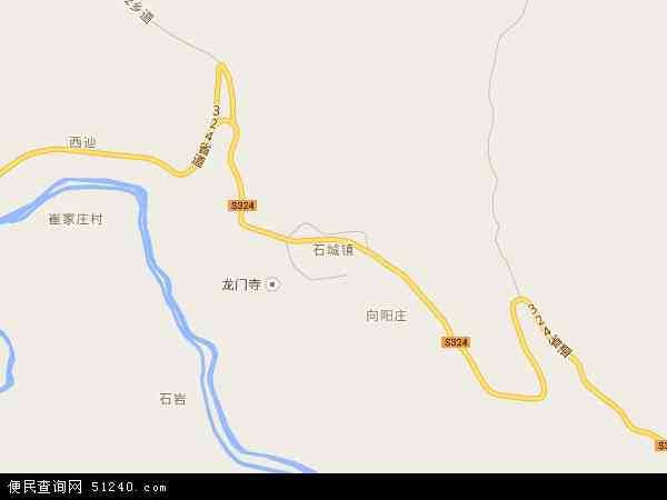 石城乡镇地图图片