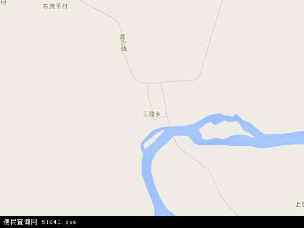 三陵乡地图 - 三陵乡电子地图 - 三陵乡高清地图 - 2026年三陵乡地图