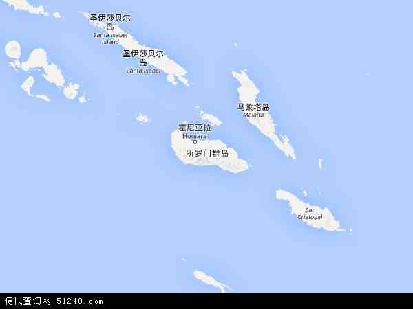 所罗门群岛地图 - 所罗门群岛电子地图 - 所罗门群岛高清地图 - 2022年所罗门群岛地图