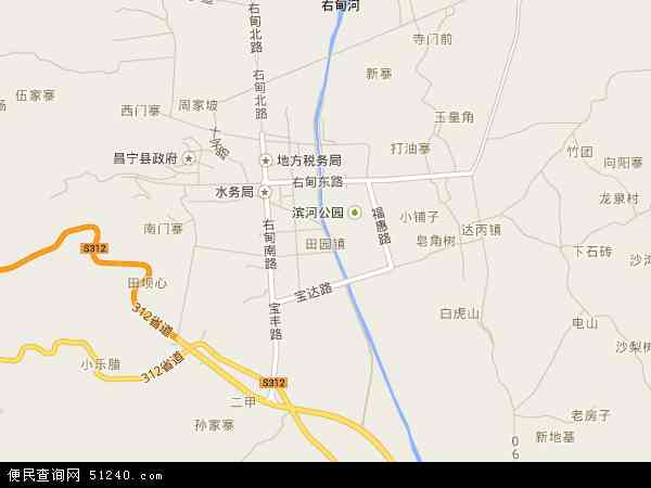 昌宁县卫星地图图片
