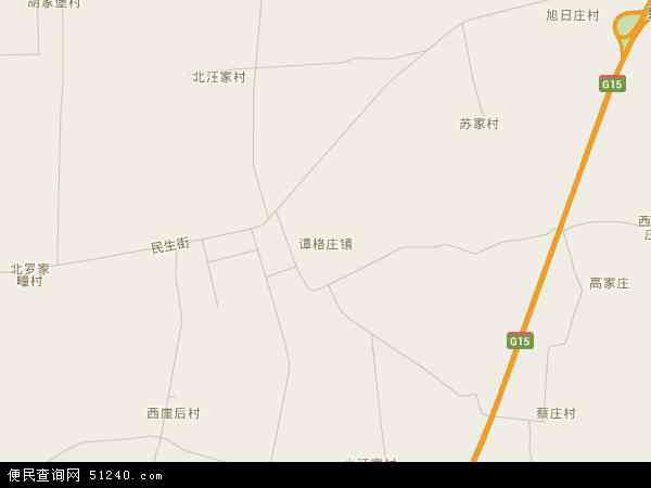 谭格庄镇地图 - 谭格庄镇电子地图 - 谭格庄镇高清地图 - 2024年谭格庄镇地图