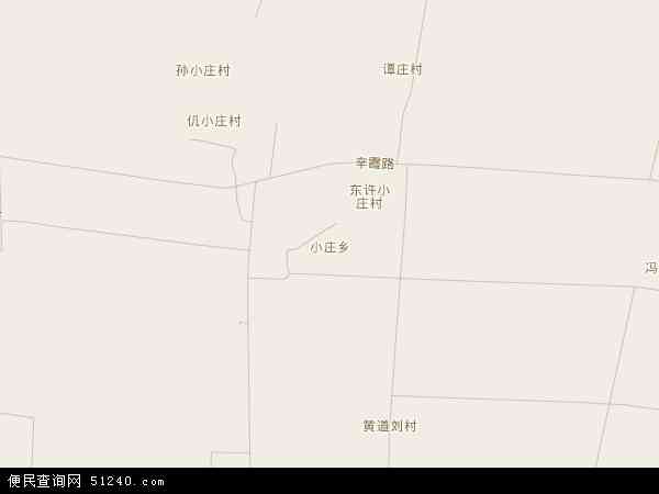 小庄乡地图 - 小庄乡电子地图 - 小庄乡高清地图 - 2024年小庄乡地图