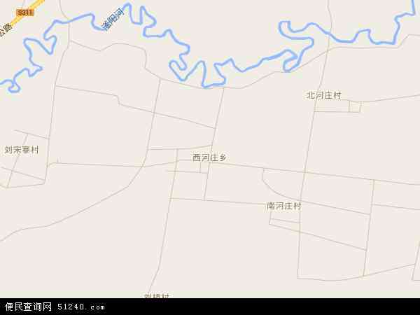 西河庄乡地图 - 西河庄乡电子地图 - 西河庄乡高清地图 - 2024年西河庄乡地图