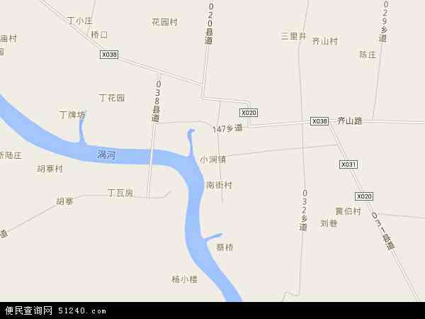 小涧镇地图 - 小涧镇电子地图 - 小涧镇高清地图 - 2024年小涧镇地图