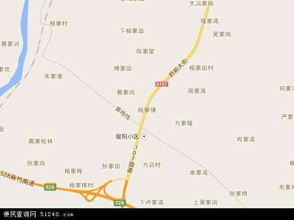 杨寨镇地图 - 杨寨镇电子地图 - 杨寨镇高清地图 - 2024年杨寨镇地图