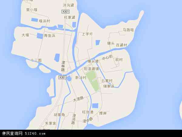 阳澄湖镇地图 - 阳澄湖镇电子地图 - 阳澄湖镇高清地图 - 2024年阳澄湖镇地图