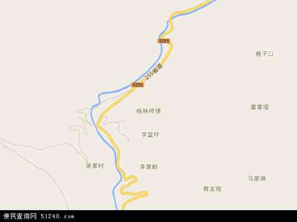 杨林桥镇地图 - 杨林桥镇电子地图 - 杨林桥镇高清地图 - 2024年杨林桥镇地图