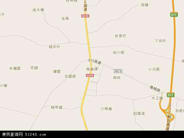 杨庙镇地图 - 杨庙镇电子地图 - 杨庙镇高清地图 - 2024年杨庙镇地图