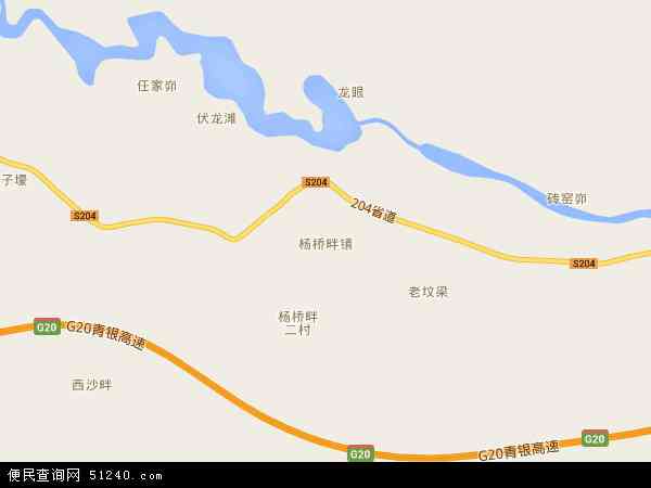 杨桥畔镇地图 - 杨桥畔镇电子地图 - 杨桥畔镇高清地图 - 2024年杨桥畔镇地图