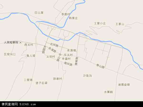 永清镇地图 - 永清镇电子地图 - 永清镇高清地图 - 2024年永清镇地图