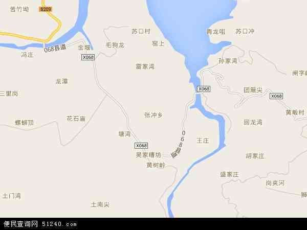 张冲乡地图 - 张冲乡电子地图 - 张冲乡高清地图 - 2024年张冲乡地图