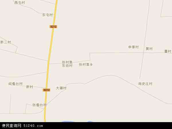 张村集乡地图 - 张村集乡电子地图 - 张村集乡高清地图 - 2024年张村集乡地图