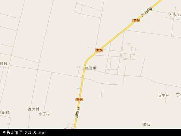 赵官镇地图 - 赵官镇电子地图 - 赵官镇高清地图 - 2024年赵官镇地图