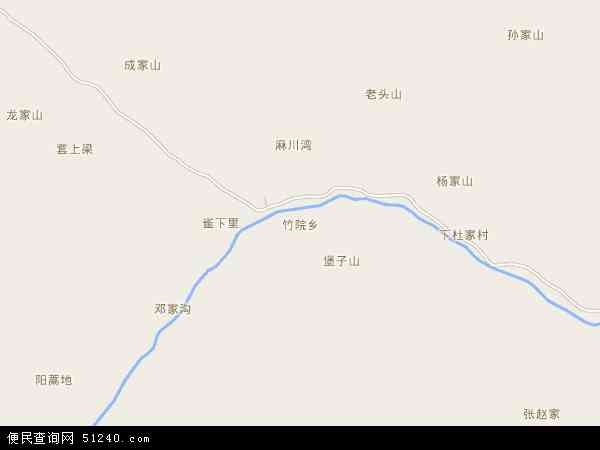 竹院乡地图 - 竹院乡电子地图 - 竹院乡高清地图 - 2026年竹院乡地图