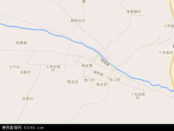 城关镇地图 - 城关镇电子地图 - 城关镇高清地图 - 2026年城关镇地图