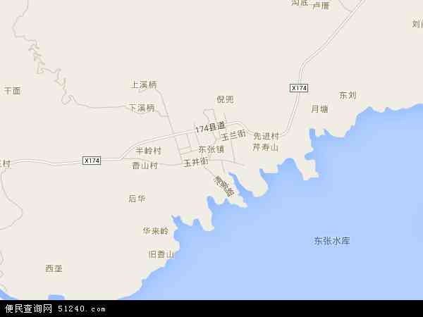 东张镇地图 - 东张镇电子地图 - 东张镇高清地图 - 2024年东张镇地图