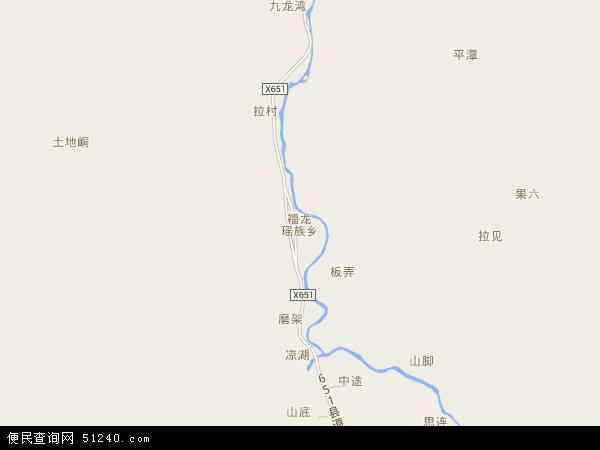 福龙瑶族乡地图 - 福龙瑶族乡电子地图 - 福龙瑶族乡高清地图 - 2024年福龙瑶族乡地图
