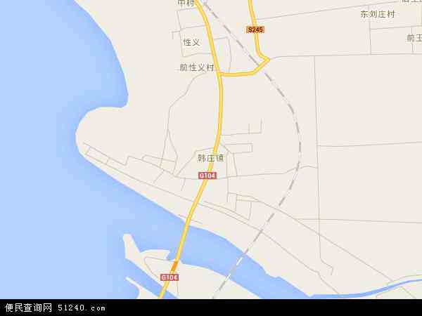 韩庄镇地图 - 韩庄镇电子地图 - 韩庄镇高清地图 - 2024年韩庄镇地图