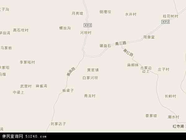 黄官镇地图 - 黄官镇电子地图 - 黄官镇高清地图 - 2024年黄官镇地图
