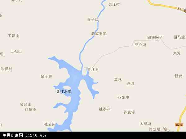 金江乡地图 - 金江乡电子地图 - 金江乡高清地图 - 2024年金江乡地图