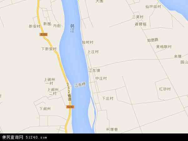 江东镇地图 - 江东镇电子地图 - 江东镇高清地图 - 2024年江东镇地图