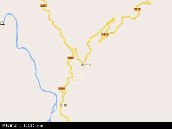 康平乡地图 - 康平乡电子地图 - 康平乡高清地图 - 2024年康平乡地图