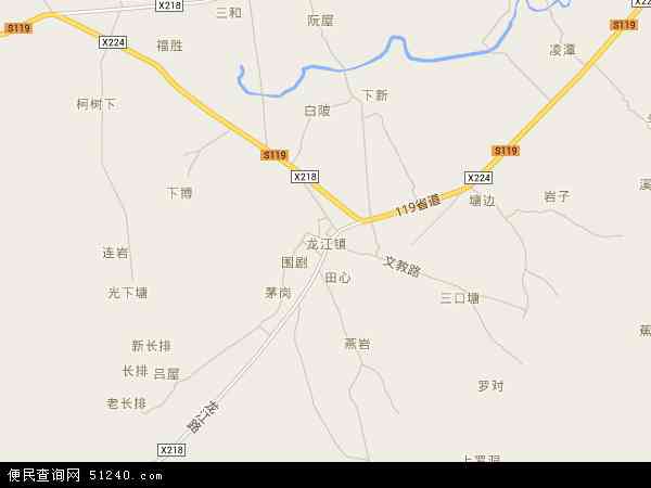 龙江镇地图 - 龙江镇电子地图 - 龙江镇高清地图 - 2024年龙江镇地图