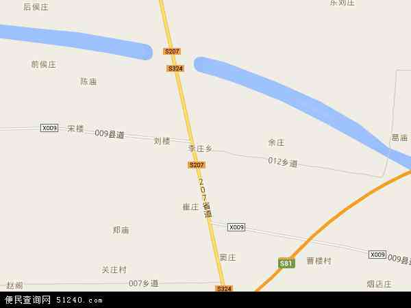 李庄镇地图图片