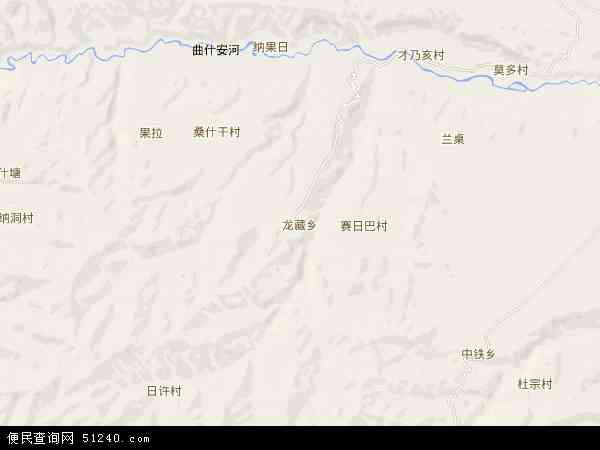 龙藏乡地图 - 龙藏乡电子地图 - 龙藏乡高清地图 - 2026年龙藏乡地图