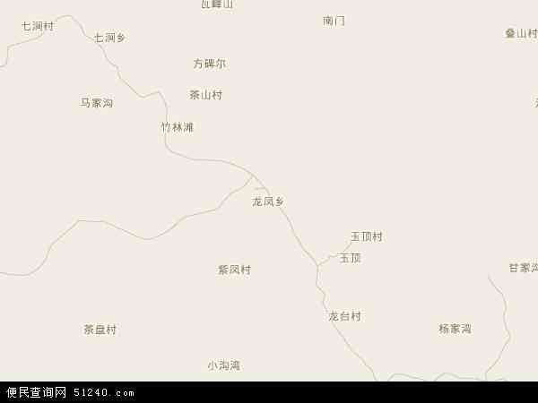 龙凤乡地图 - 龙凤乡电子地图 - 龙凤乡高清地图 - 2024年龙凤乡地图