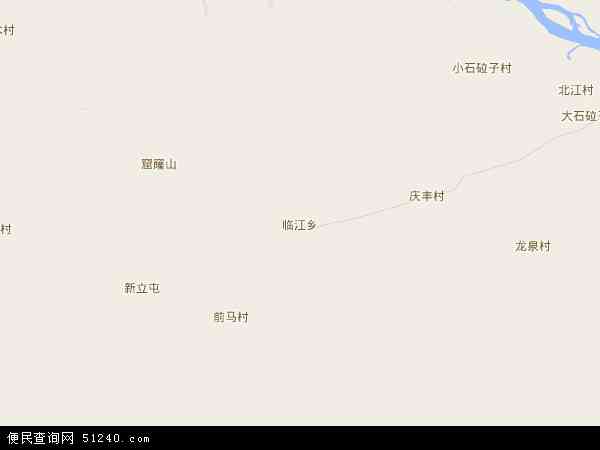 临江乡地图 - 临江乡电子地图 - 临江乡高清地图 - 2024年临江乡地图