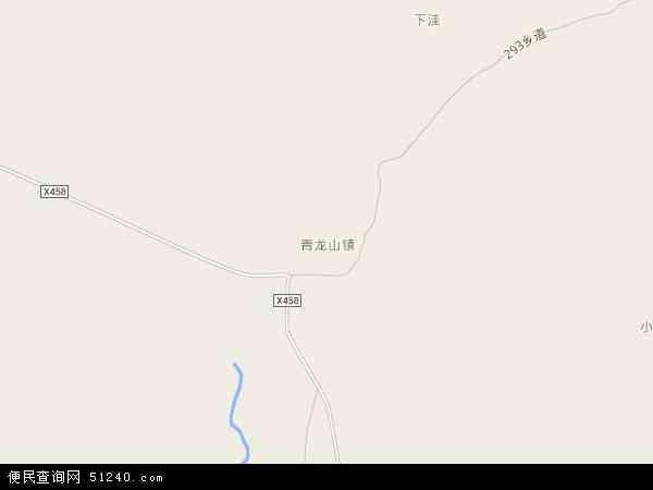 青龙山镇地图 - 青龙山镇电子地图 - 青龙山镇高清地图 - 2024年青龙山镇地图